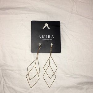 Akita hanging earrings